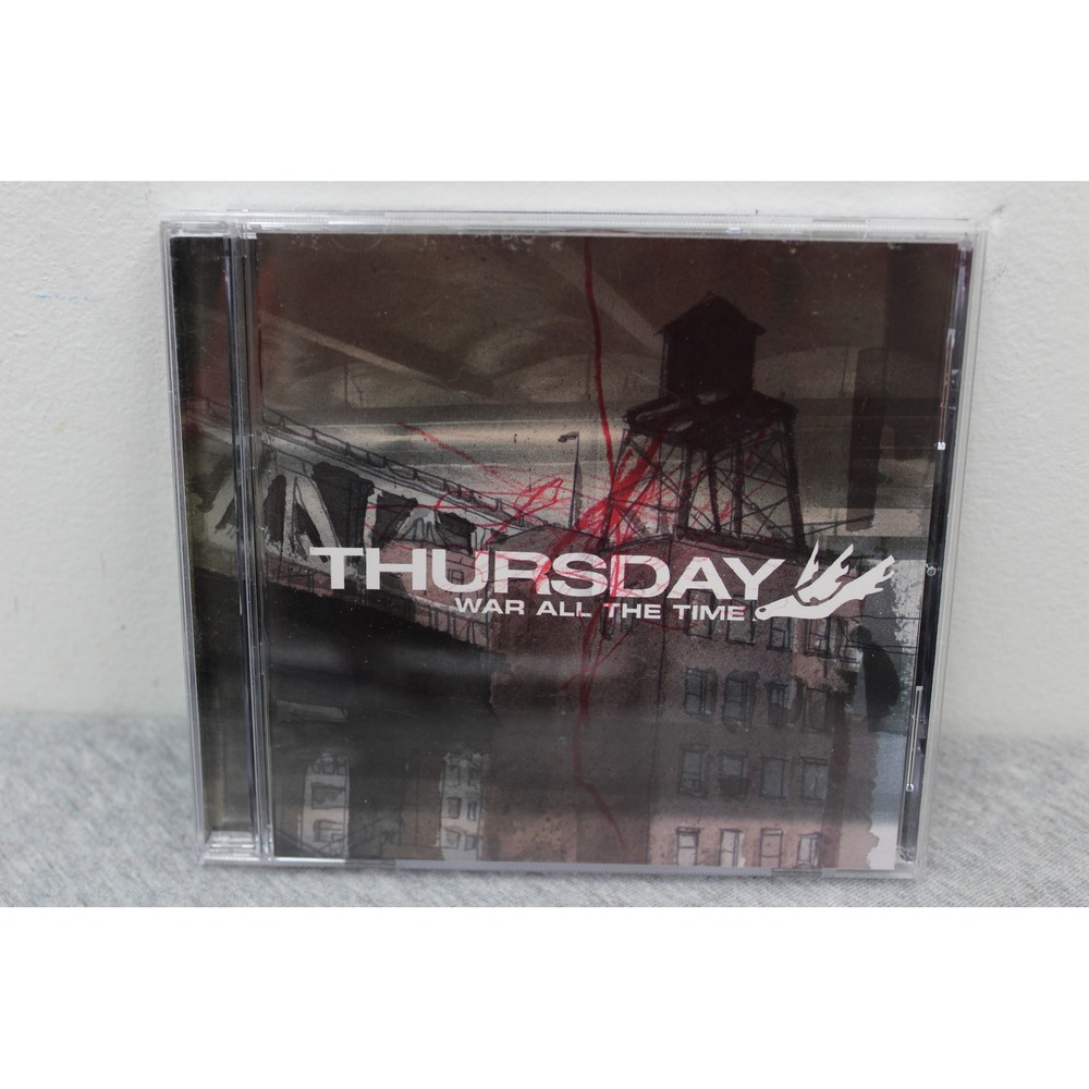 Thursday CD War All The Time Post-Hardcore Emo Island Records 2003